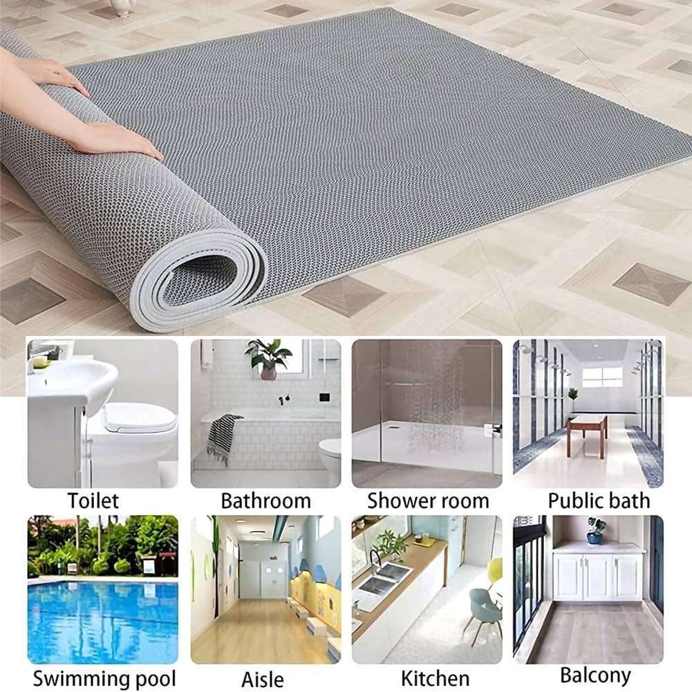 PVC Drainage Non‑Slip Floor Mat
