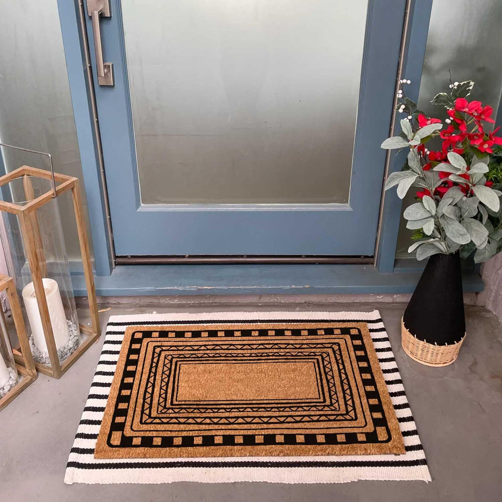 Boho Funny Coir Doormat