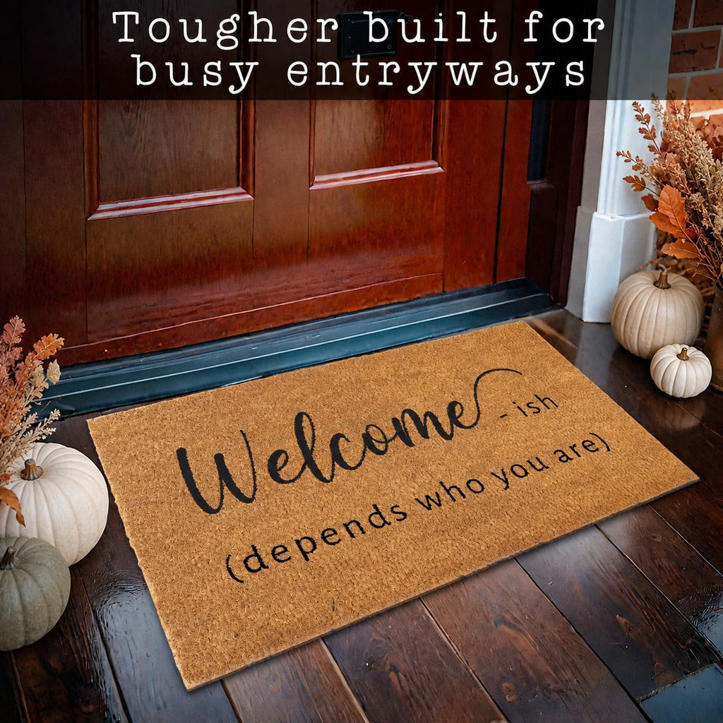 Welcome‑Funny Coir Doormat