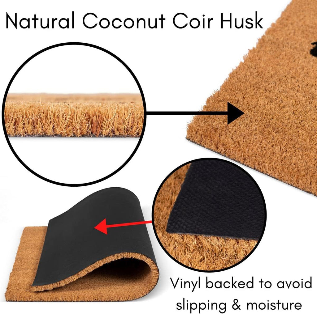 Boho Funny Coir Doormat