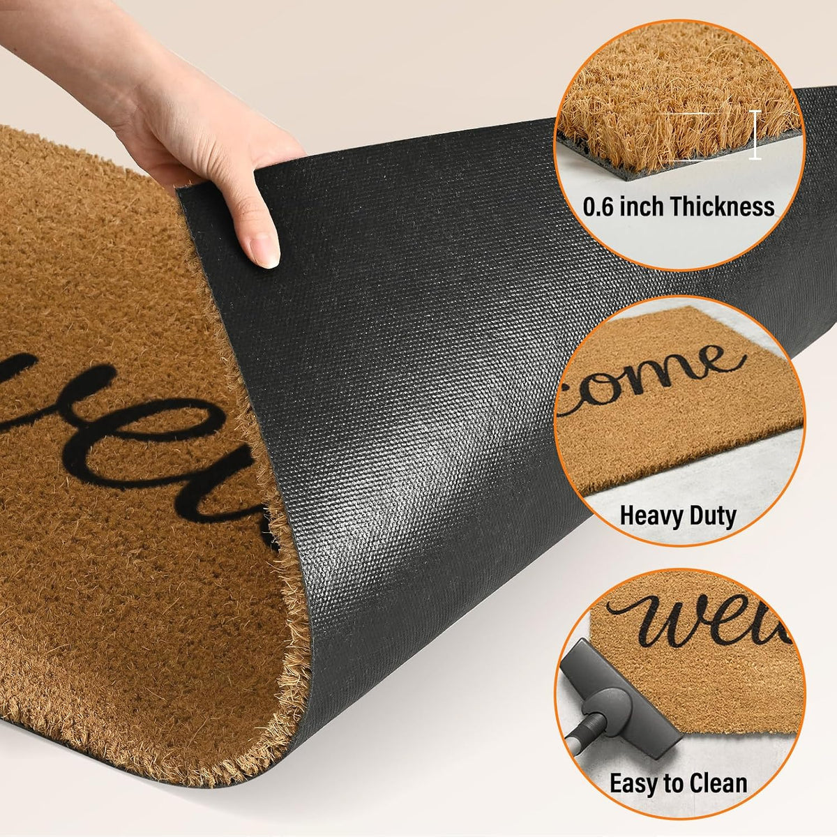 Natural Coir Doormat