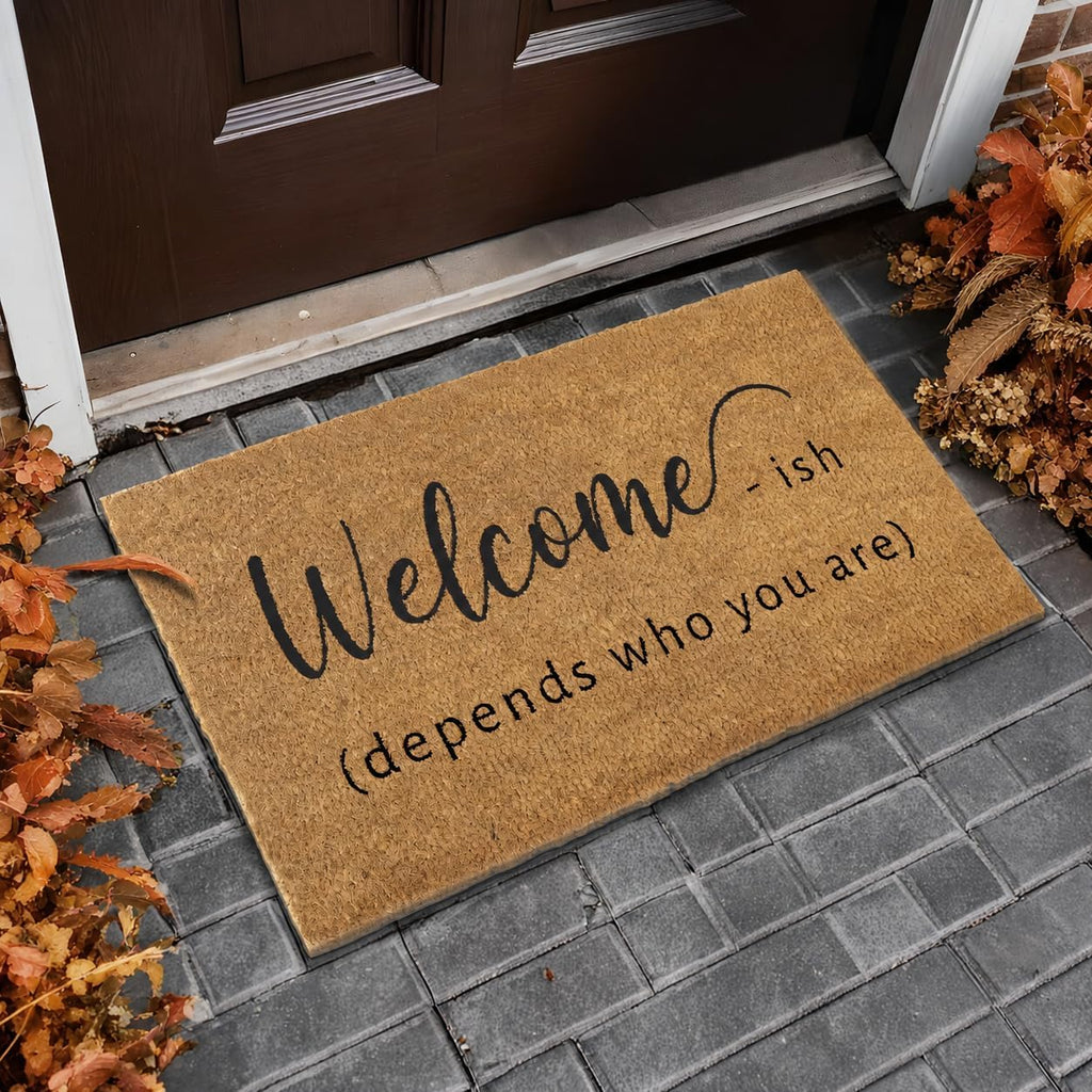 Welcome‑Funny Coir Doormat