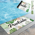 Rubber Backing Poolside Floor Mat