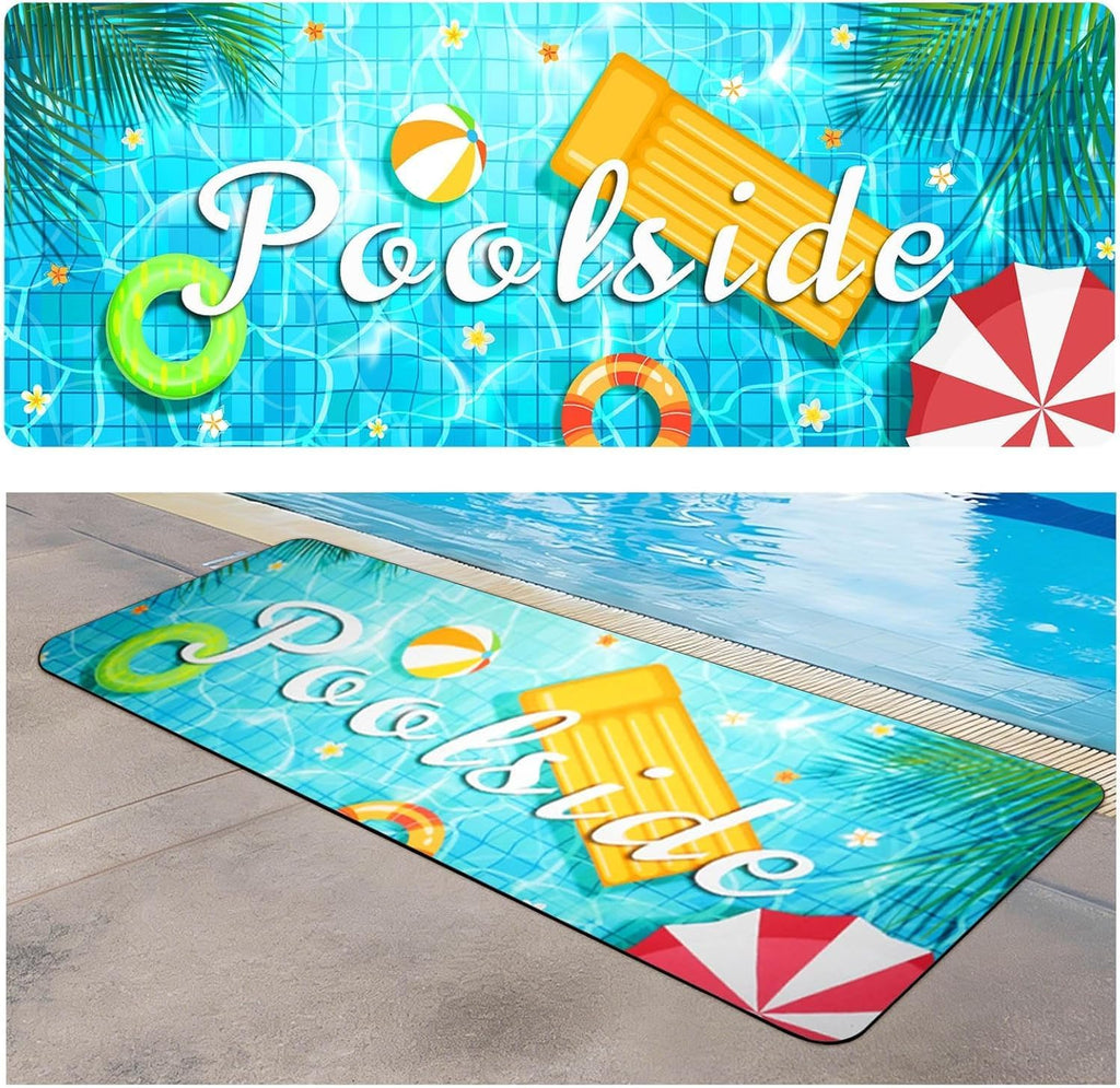 Non‑Slip Pool Deck Mat
