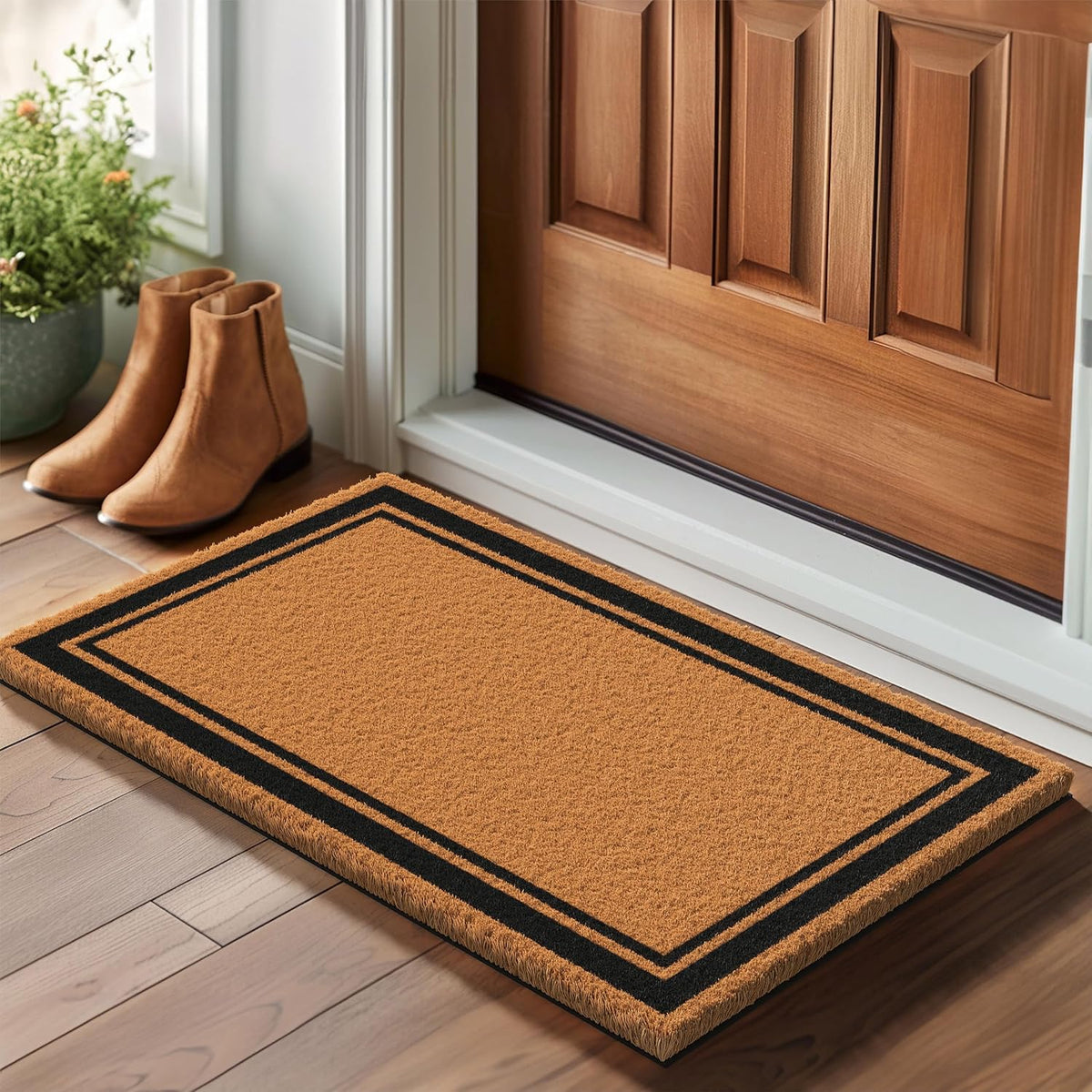 Border Coir Doormat