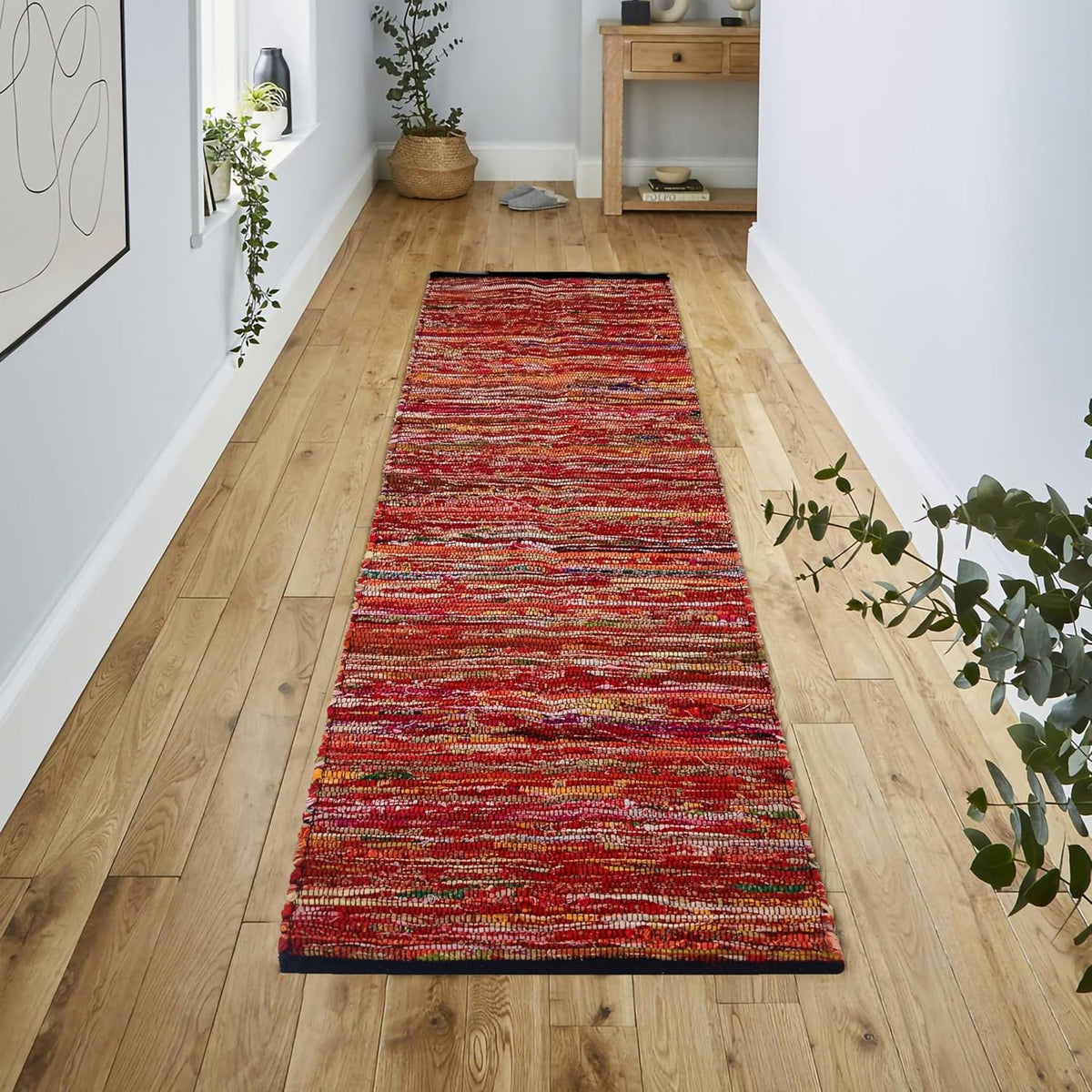Home Multi Cotton Chindi Rug