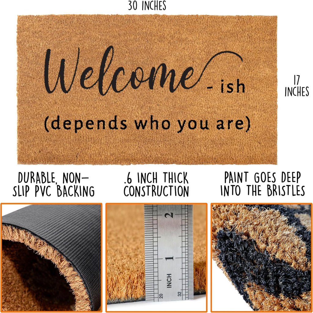 Welcome‑Funny Coir Doormat
