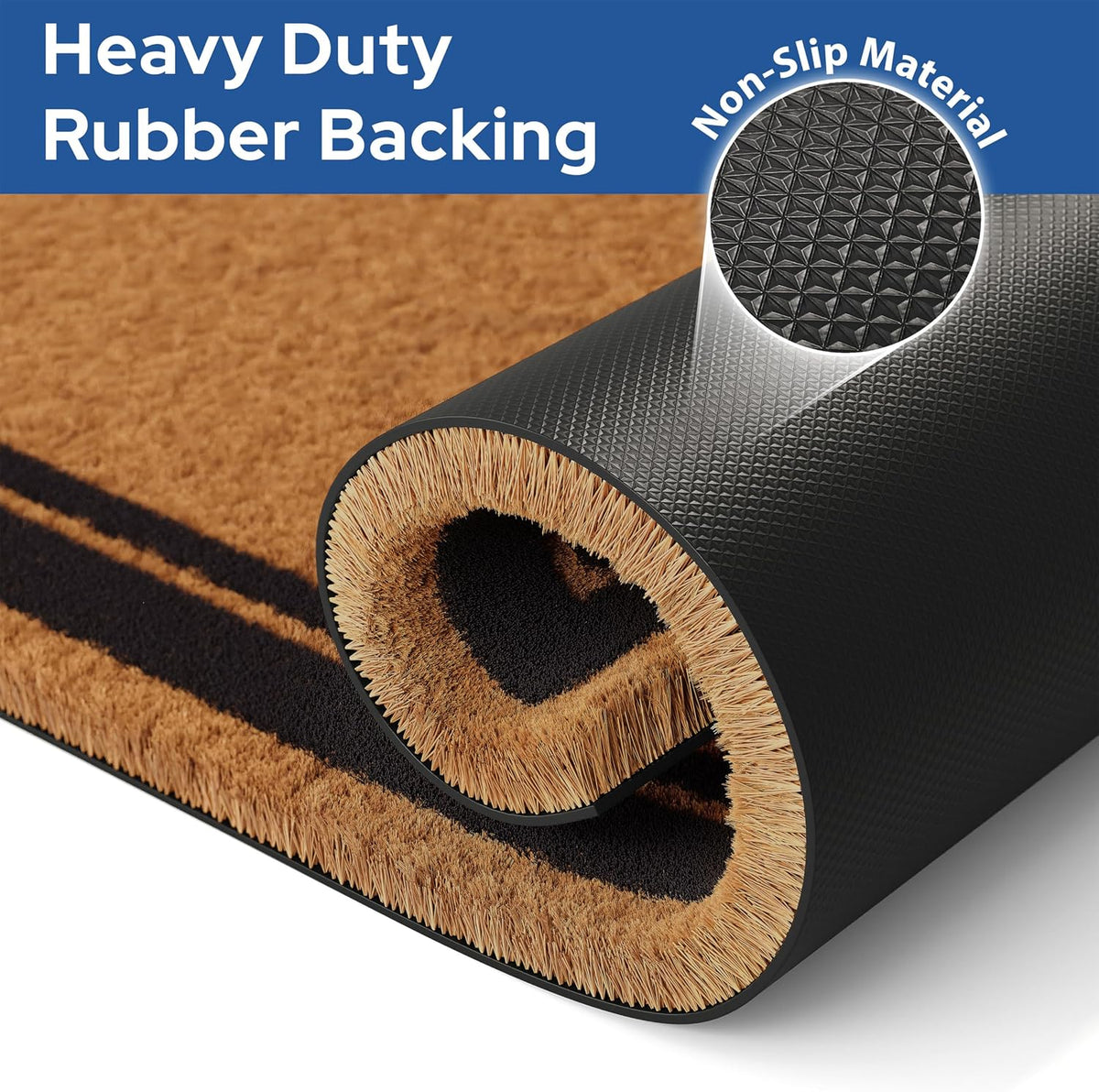 Border Coir Doormat