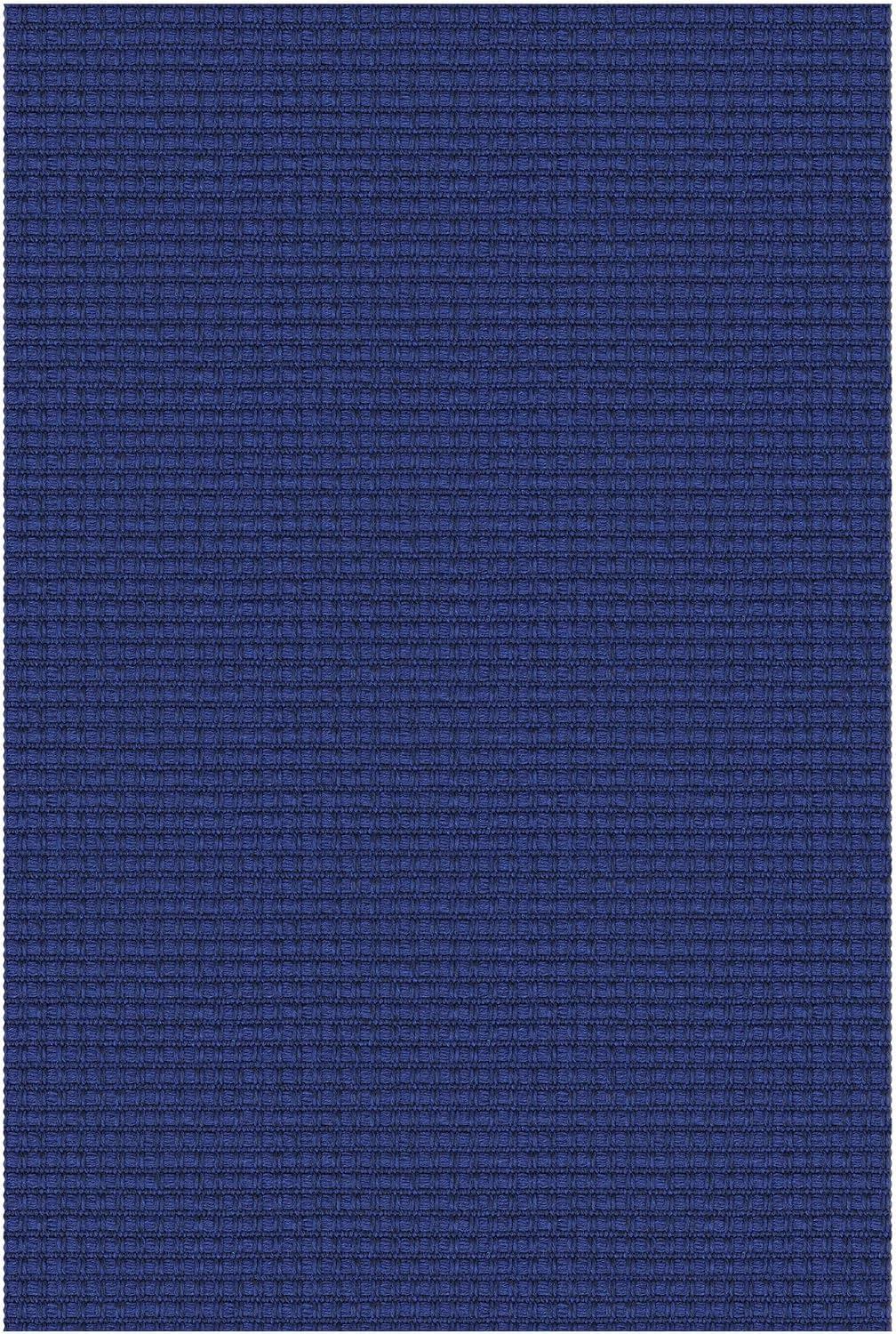 Navy Woven Washable Area Rug