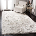 Ivory Ocean Shag Accent Rug