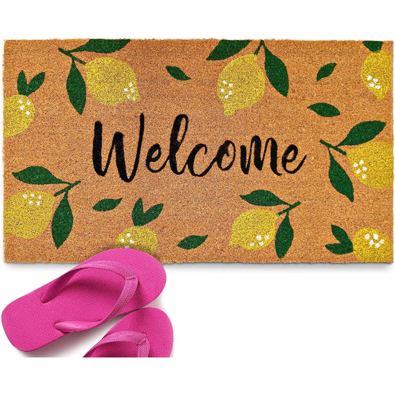 Lemon Coir Doormat