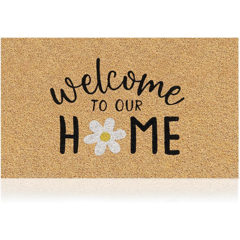 Welcome Coir Non‑Slip Doormat